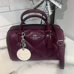 Coach quilted Rowan. Used 1x Excellent Condition.